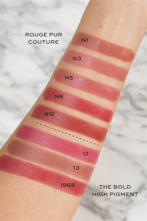 ysl rouge pur couture mat swatches 204|ysl beauty rouge pur couture.